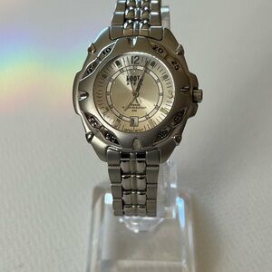 ROOTS Stainless Steel Watch with Silver Dial